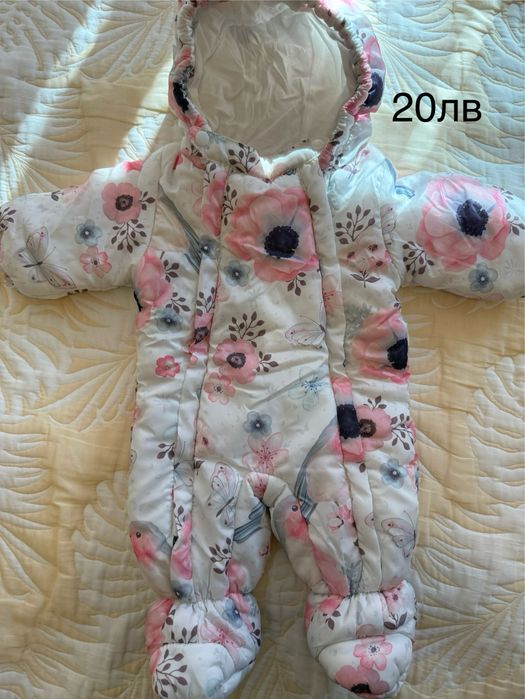 Зимни космонавти и гащеризони 0-6мес