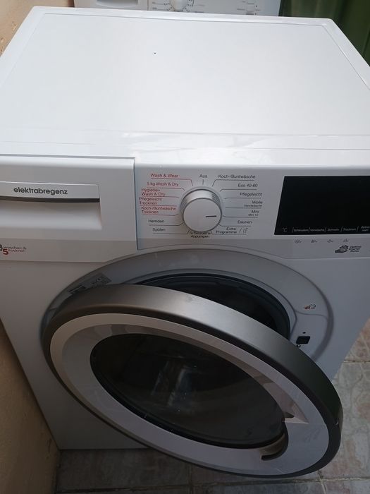 Mașină de spălat rufe elektrabregenz cu uscător 8/5
