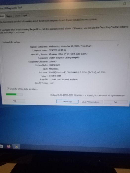 Vand un pc ddr4 cu 8 gb de ramii hard 1 tb