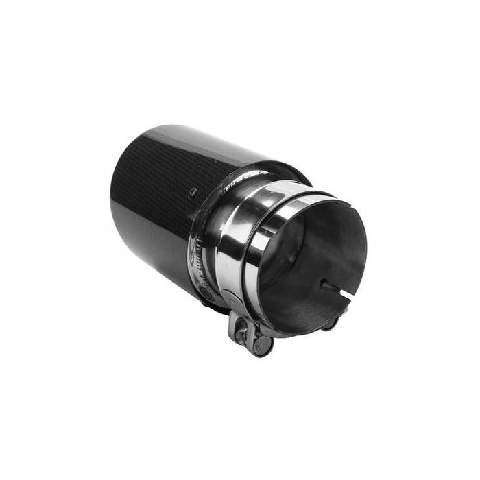 Ornament toba cu carcasa din carbon lucios