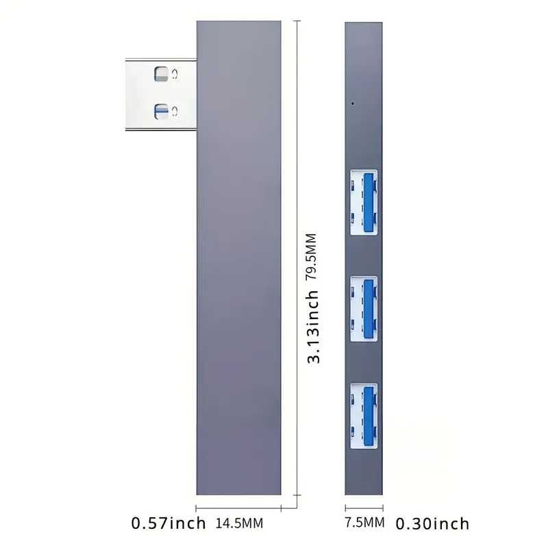 Hub USB 3.0 - 3 Port