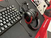 HyperX клава+мышка+наушники+ковер