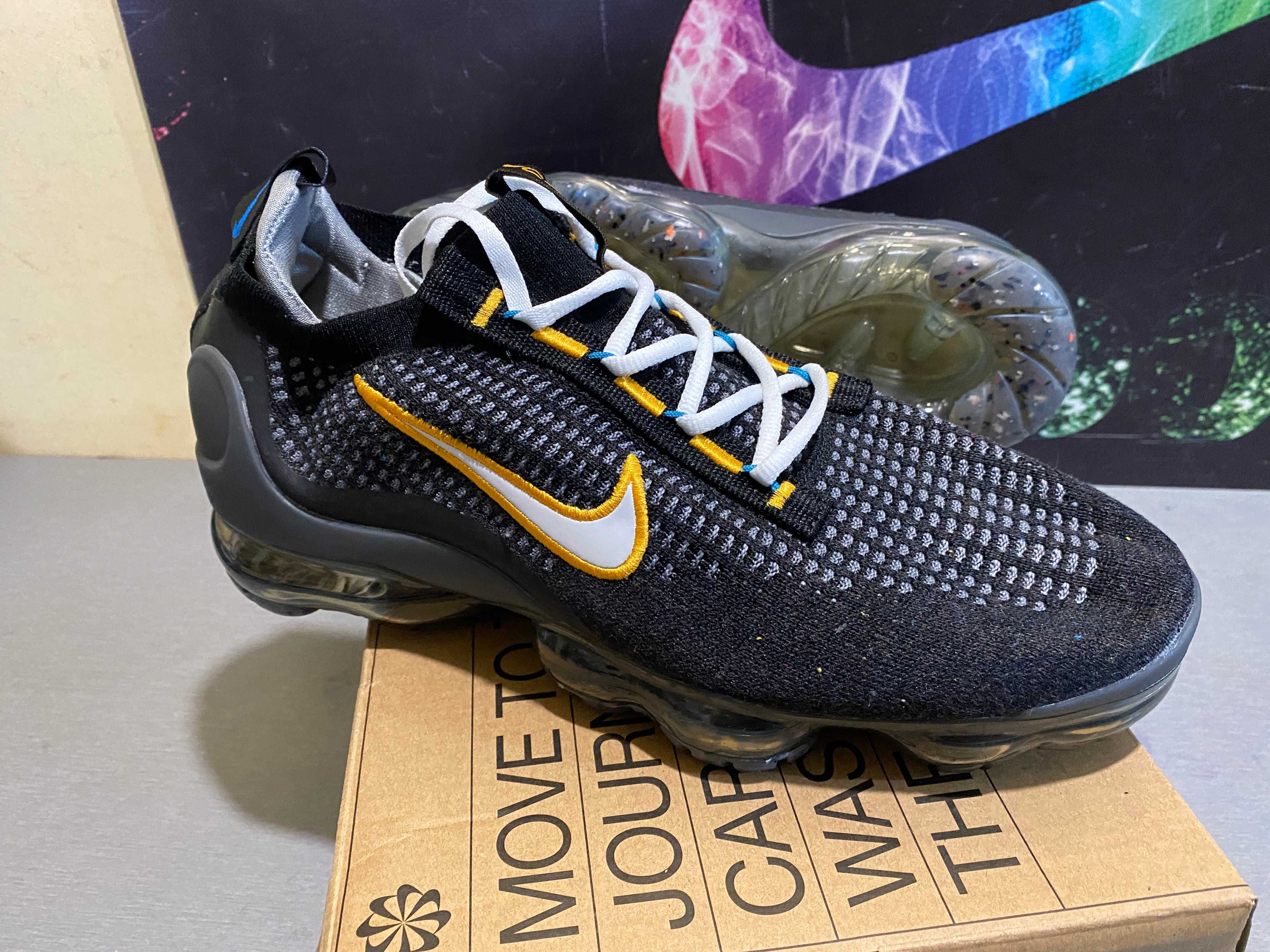 Nike Air Vapormax 2021 All Black gold 42,4344,