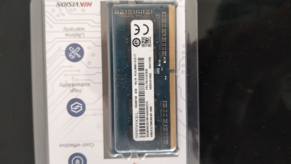 4Gb, DDR4, SO-DIMM Оригинал ОЗУ ноутбукке