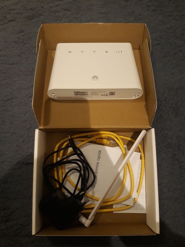 Router Modem SIM 4G Flybox Huawei B311 Decodat Orange Wi-fi NOU Antena