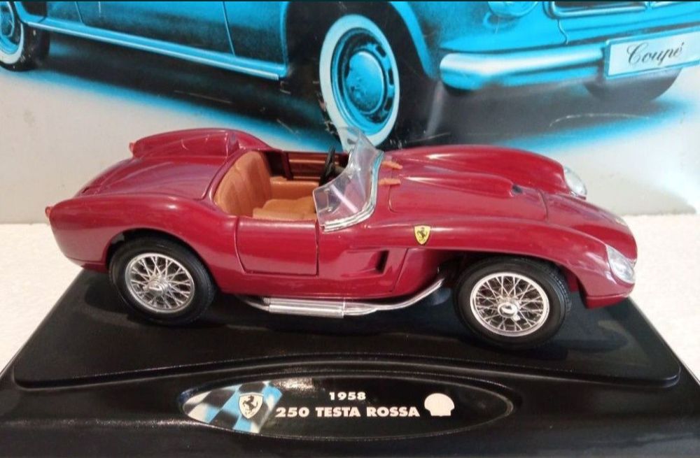 Ferrari 250 testa rossa 1957 macheta 1:18
Scara 1:18
Colecția Shell

P