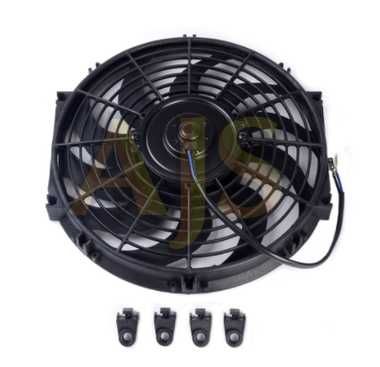 Вентилятор радиатора 10” (250мм) 80w сабли.