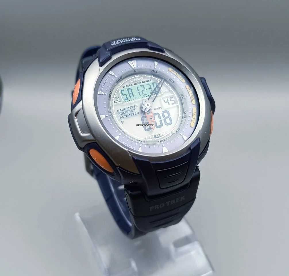 Casio Pro Trek PRG-60 Mod. 2767 Altimeter Barometer Compass Digital