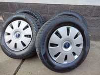 Vând Jante 5x108 + Cauciucuri 235/60/16 M+S Pirelli Import Germania