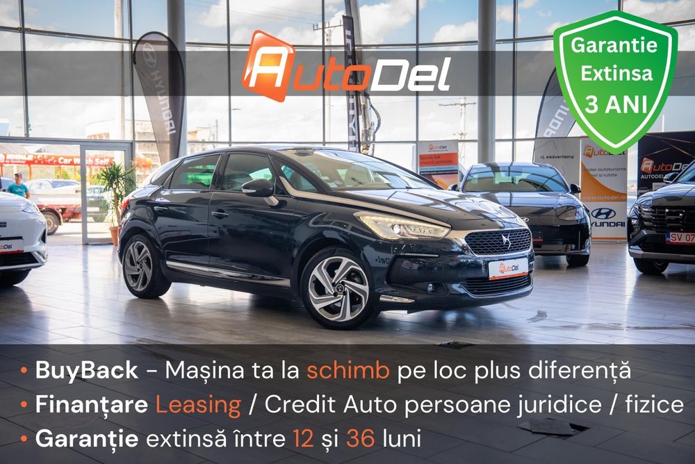 Citroën DS5 / 1.6 THP Euro6 AT6 / Bi-Xenon / Panoramă / Head-up / Piele / Keyless