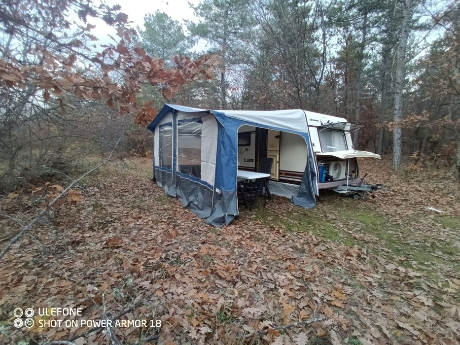 Каравана Burstner Lux. 1987г    761кг