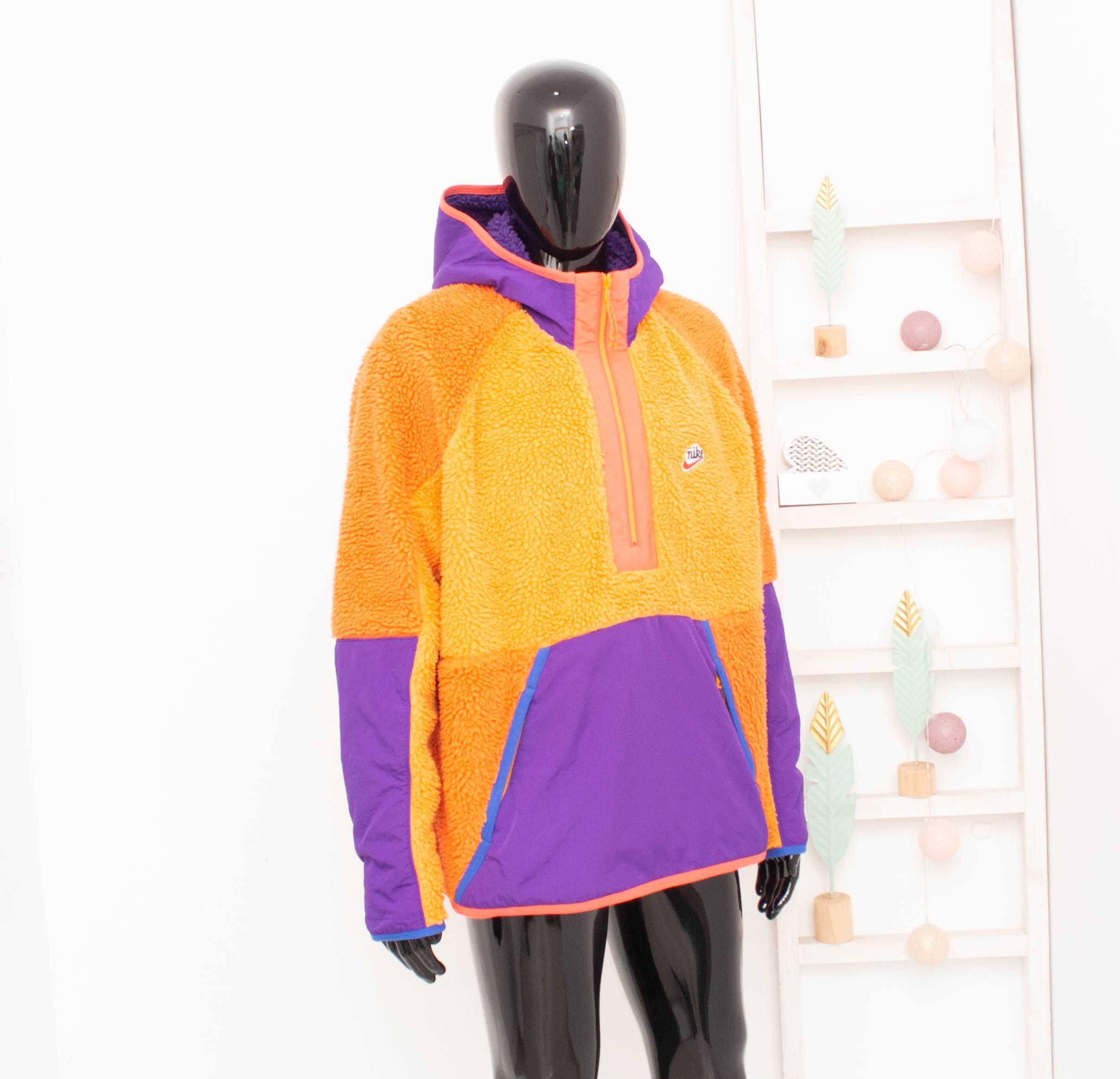 Nike оригинално мъжко яке шерпа худи sherpa half zip jacket XL