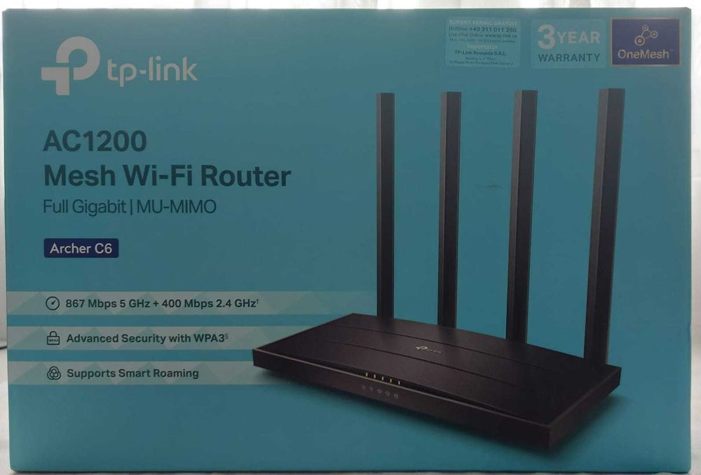tp-link AC1200 Mesh Wi-Fi Router