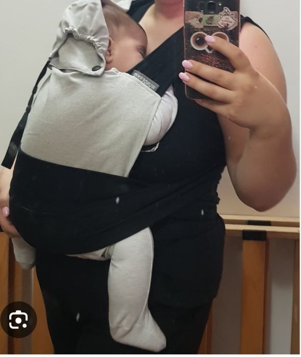 Marsupiu  Wunderkid Active 2in1 gri