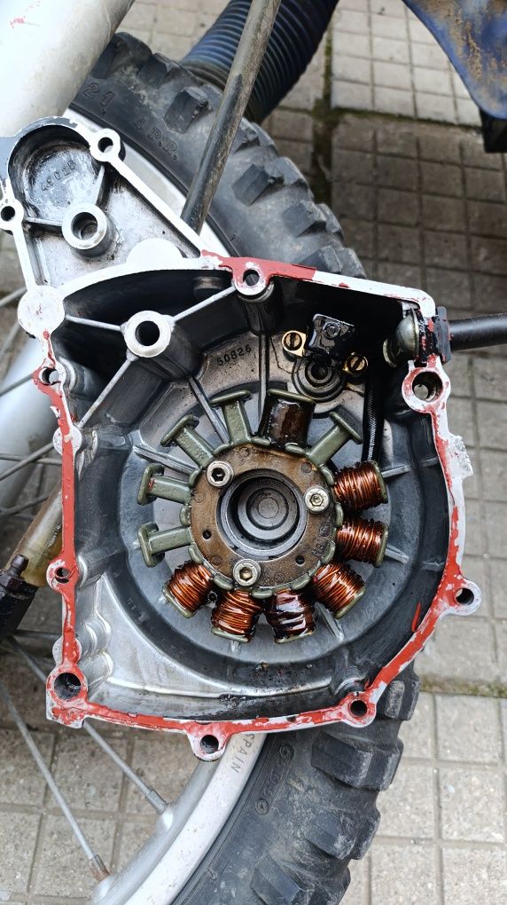 Cagiva T4 500E + двигател за cagiva T4 350R