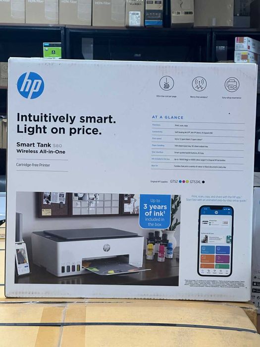 Струйный МФУ HP Smart Tank 580 All-in-One Printer