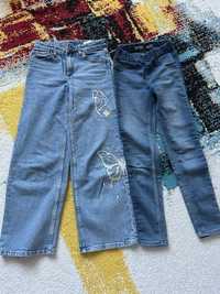 Jeans fetita H& M 8-10 ani