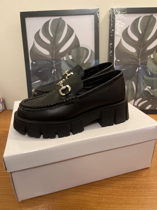 Мокасини от естествена кожа Answear Lab