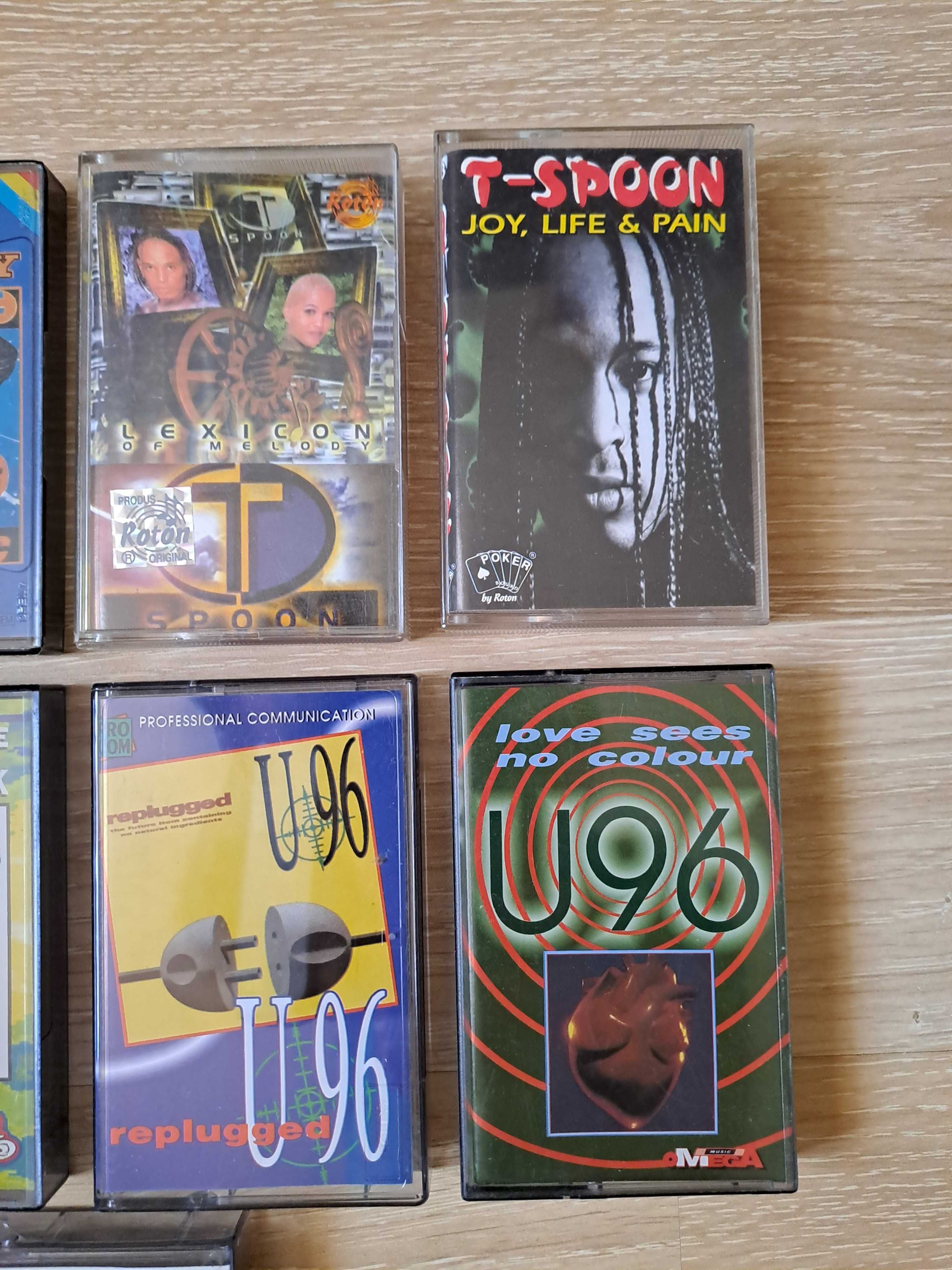 Lot 9 casete Eurodance anii '90- Fun Factory, T-Spoon, U96, Marky Mark