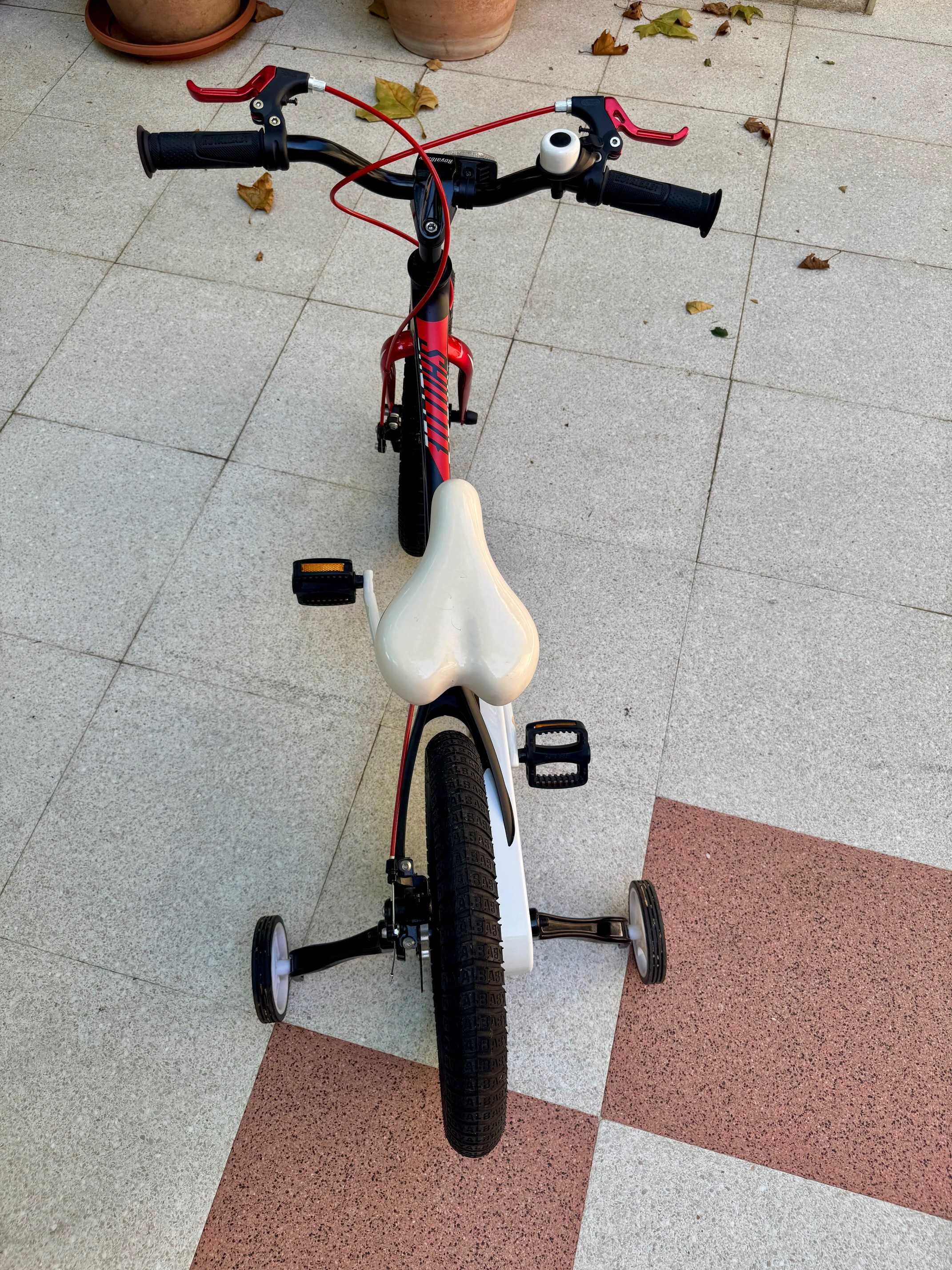 bicicleta Royal Baby 16" + Roti Ajutatoare
