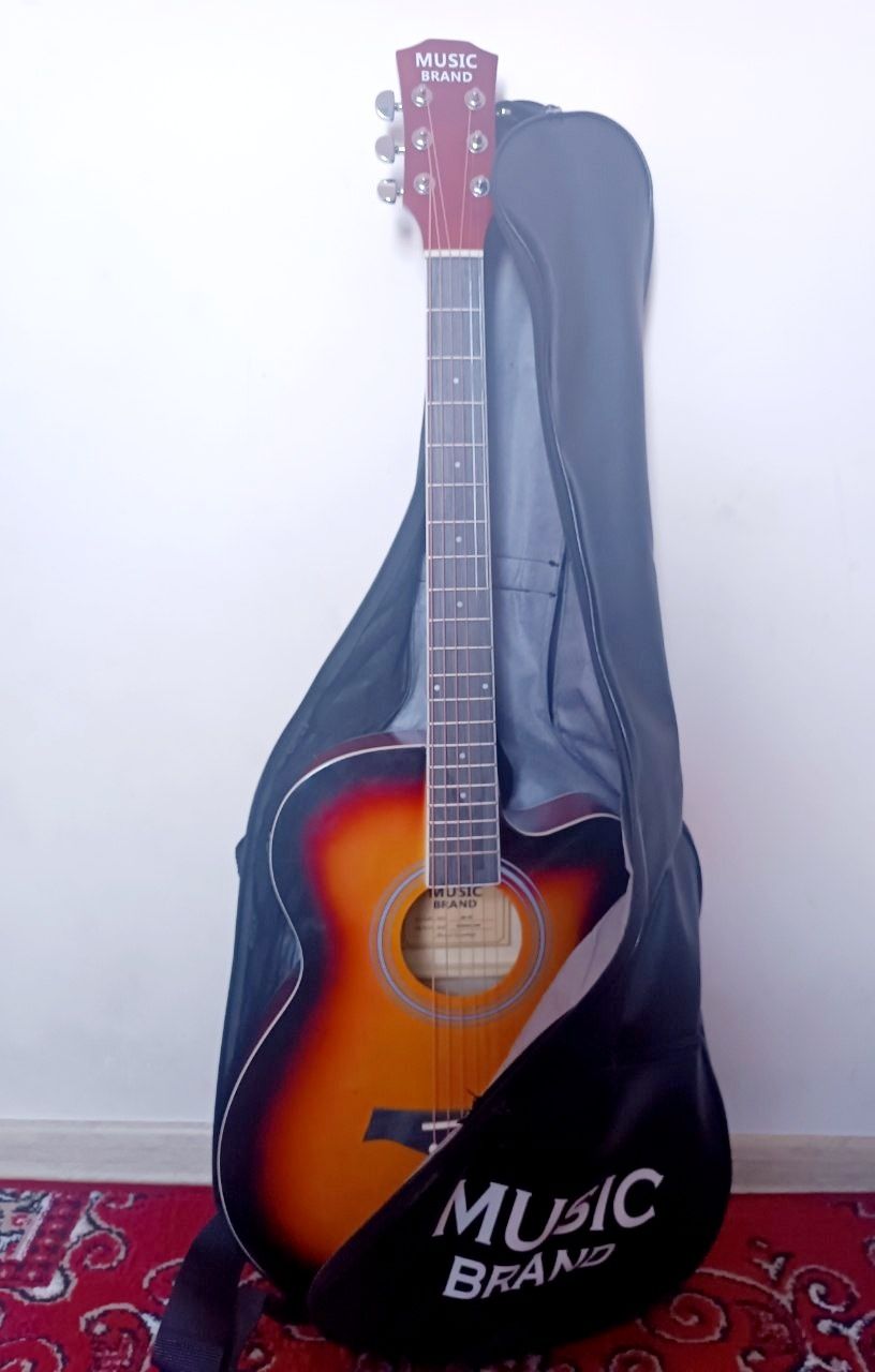 guitar acoustic Ekvalayzerli