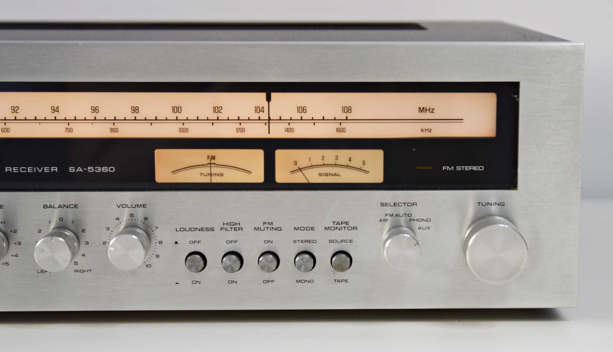 Amplituner Technics SA-5360, amplificator