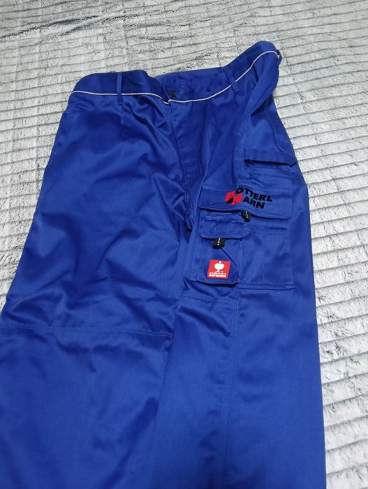 Strauss pantaloni lucru protecție salopeta 50 - 56 cm talie