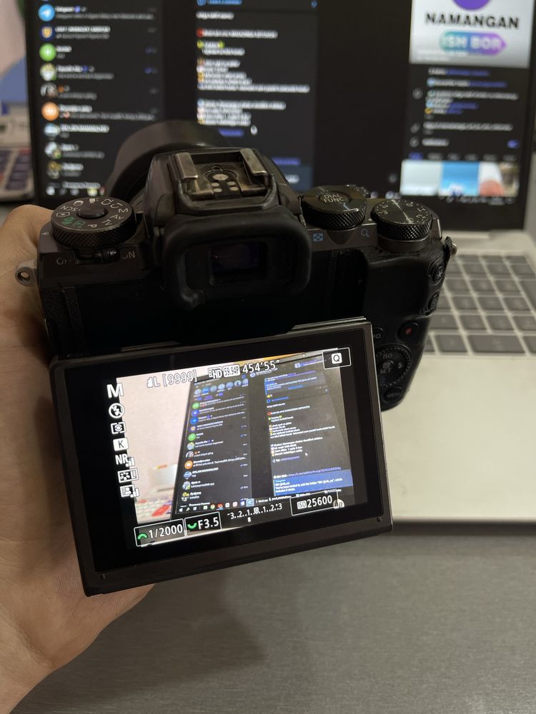CANON m5 foto video apparat