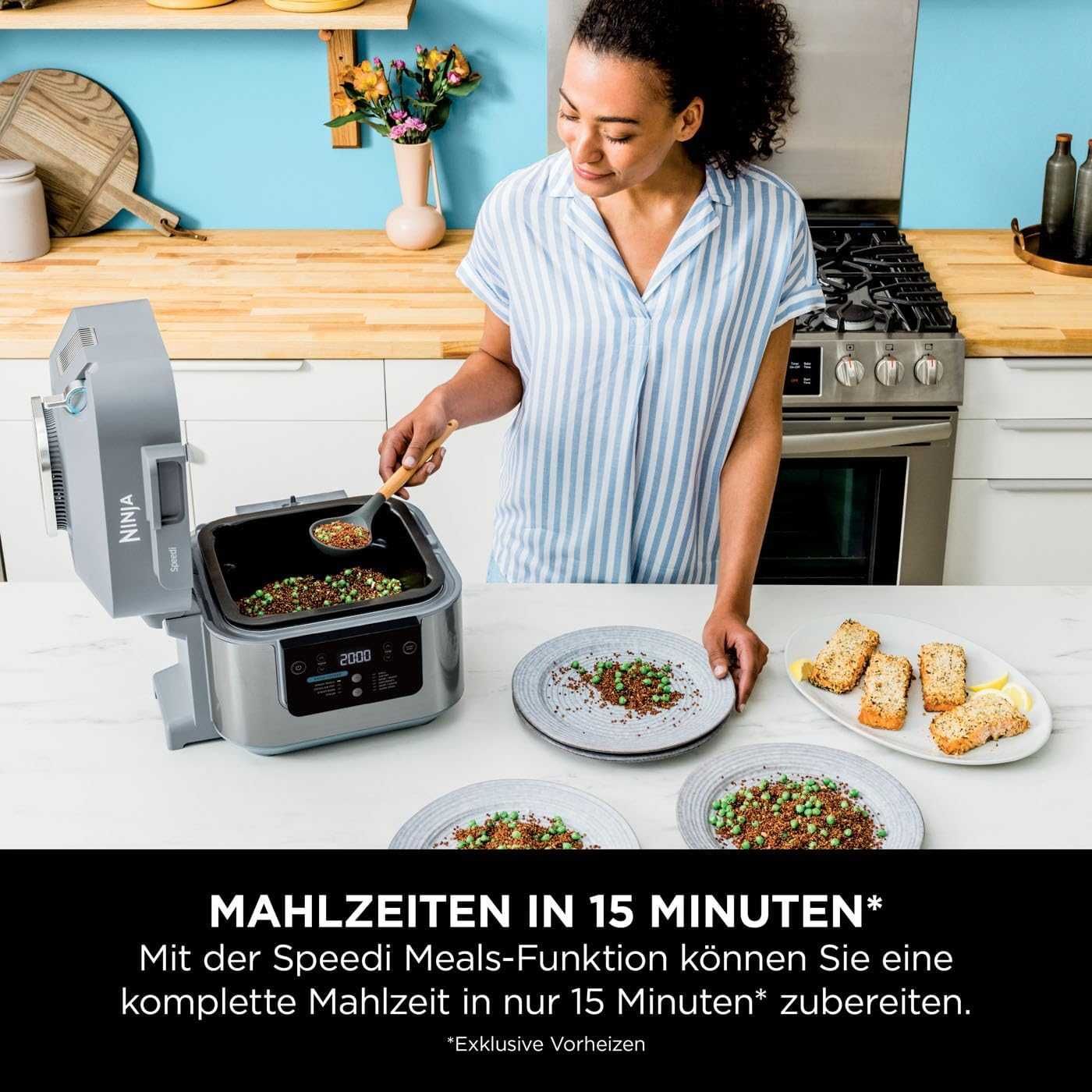 Мултикукър Ninja Speedi Rapid Cooker & Air Fryer ON400EU 10в1