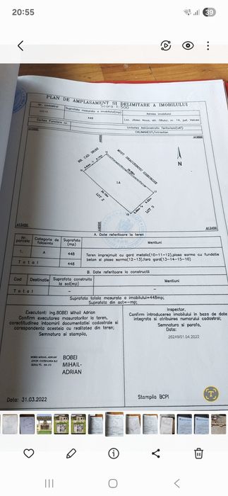 Vand teren oras Calimanesti jud Valcea - jiblea noua