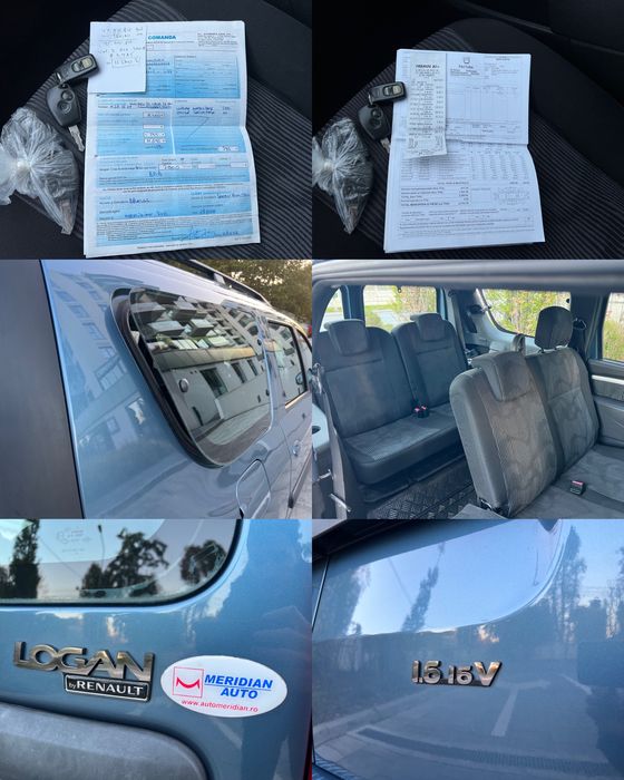 Dacia Logan Mcv 7 locuri 1.6 16V 105 CP Doar cu 34.000 Km Exemplar !!