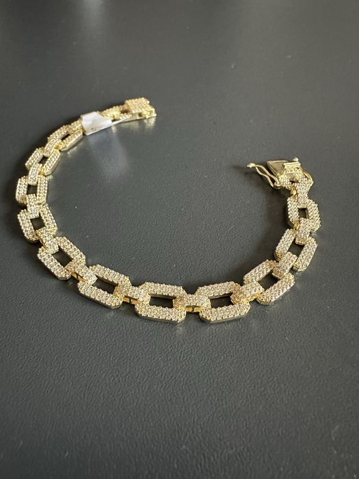 Bratara din argint rodiat auriu!!