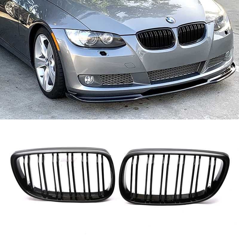 Grile Nari Duble M Design BMW Seria 3 M3 E92 E93 NFL Negru Lucios