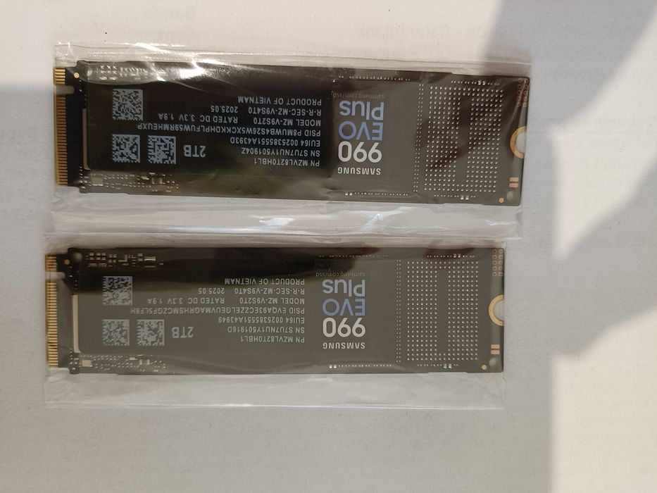 vand ssd Samsung 990 evo plus 2tb bulk 0 ore pciex 4.0 m2 2280