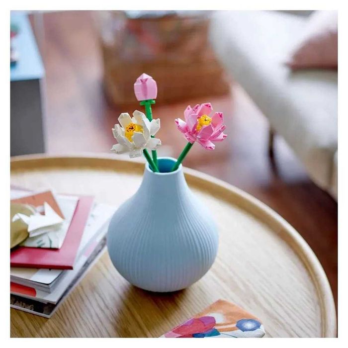 Пластиковый Конструктор LEGO Lotus Flowers Цветы лотоса
