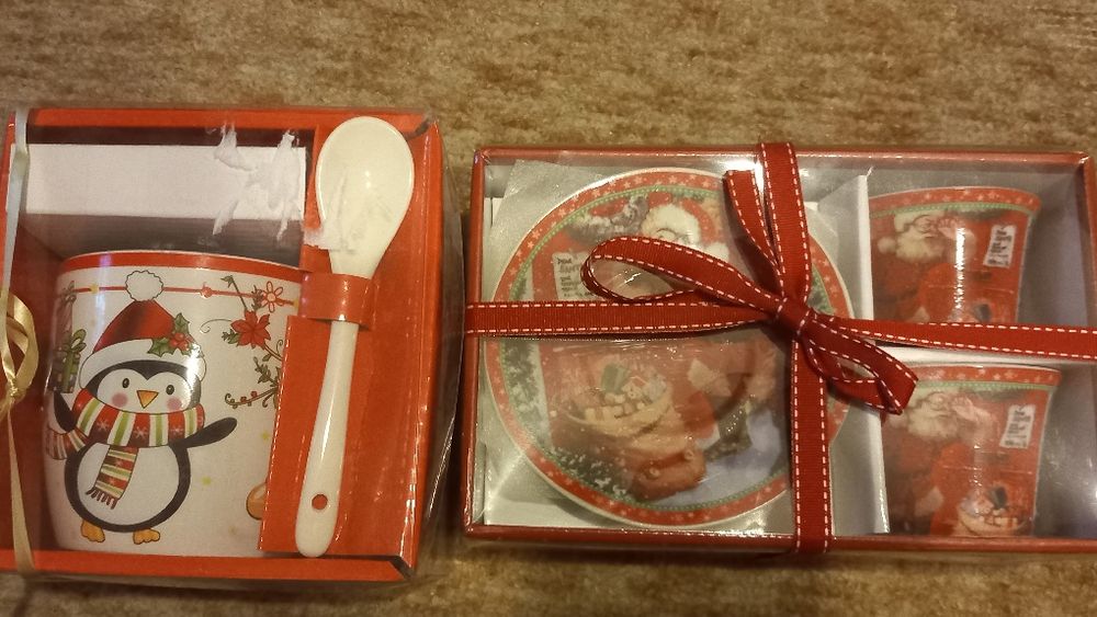 Нови чаши за кафе и чай :коледни  Велики Преслав от Закинтос и бутиков