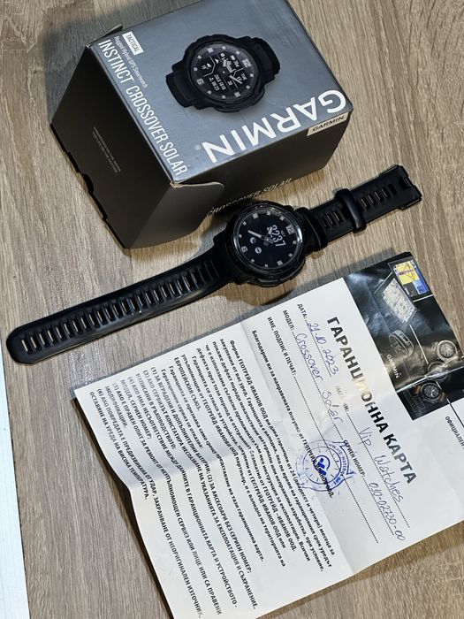 Garmin Instinct Crossover Tactical Solar гаранция
