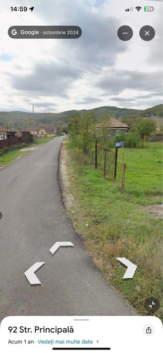 teren-casa Bunești la strada principală DN 67jud. Vâlcea