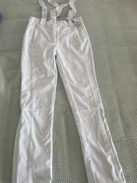 Бели ски панталони от forever 21, като нови , размер Л