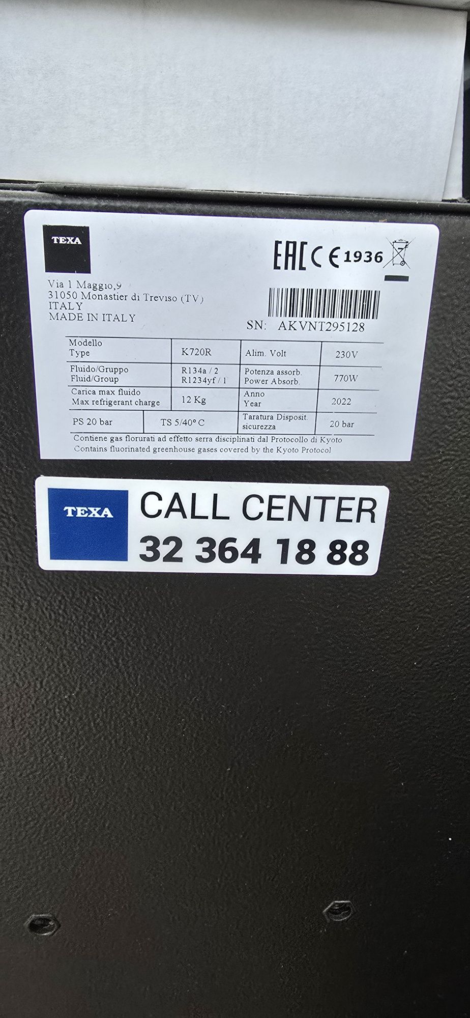 TEXA KONFORT 720 TOUCH Автоклиматична станция R134A ИЛИ R1234YF