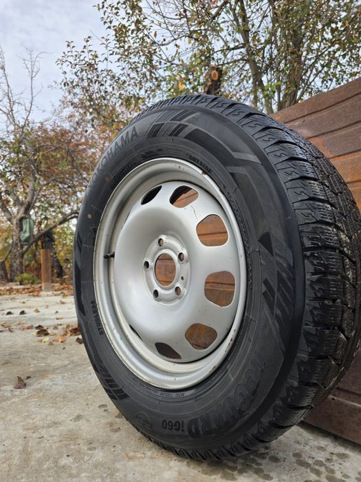 Комплект зимней резины 4шт с дисками PCD 5x114.3 ЦО 60.1 
Диаметр ц