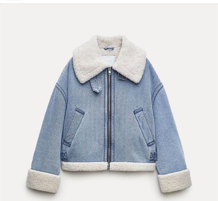 Geaca zara denim nu massimo