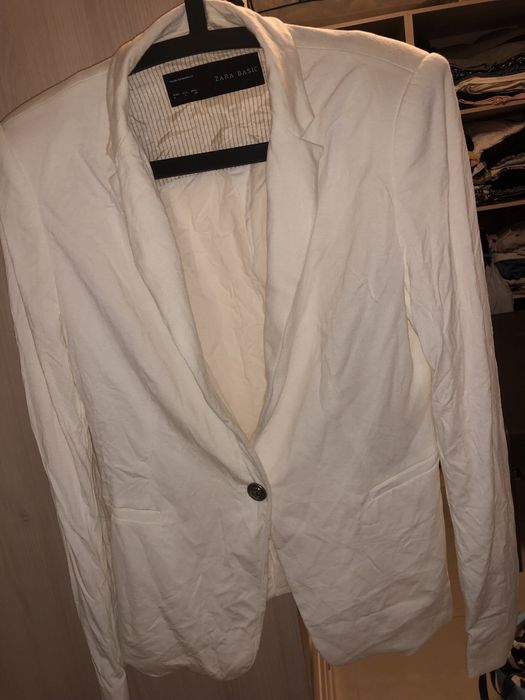 Sacou bumbac Zara Basic, pt. dama, mar. L, nou fara eticheta