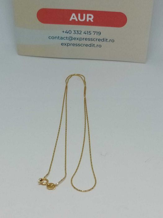 Lant aur 14k 1.75g (33077/30 Pacurari 2) Garantie 2 ani