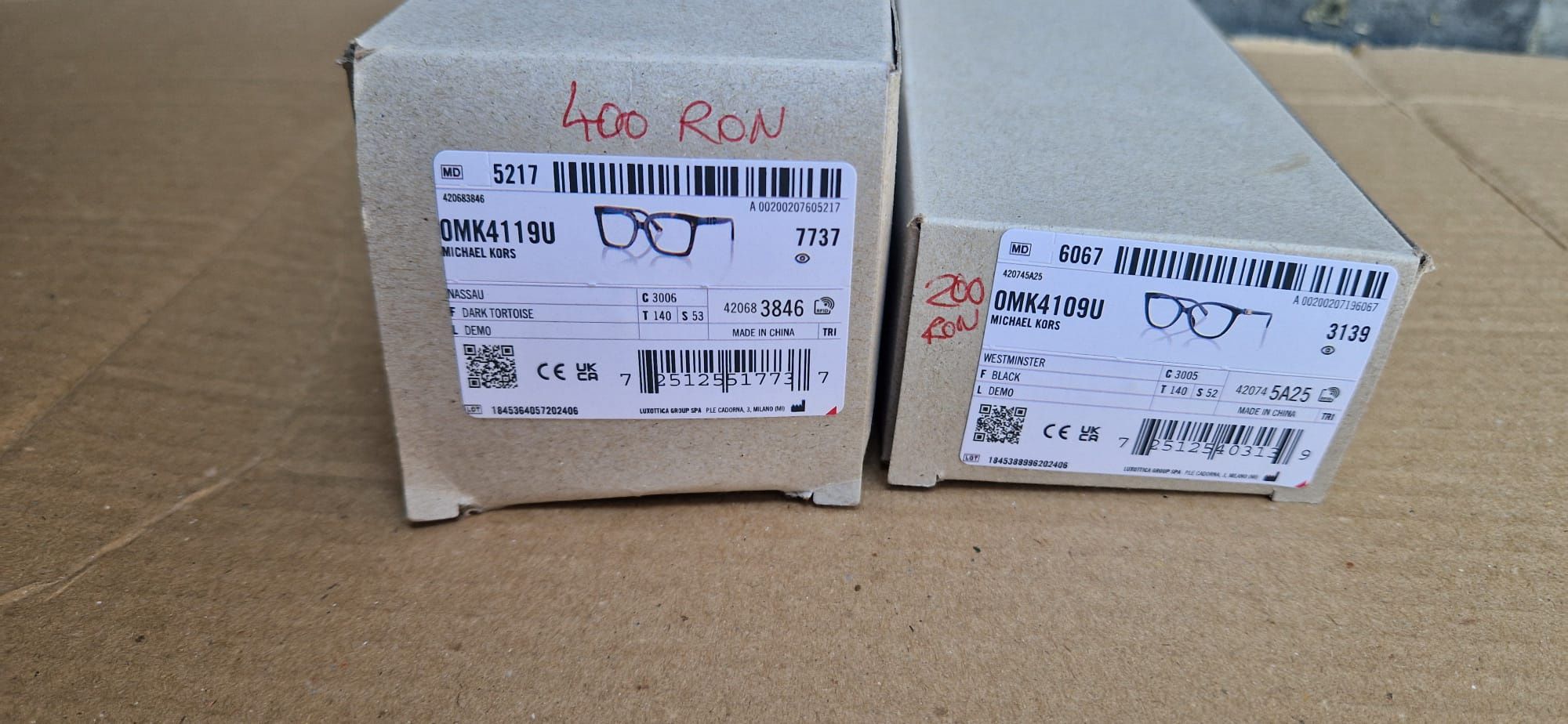Michael Kors ochelari de vedere noi