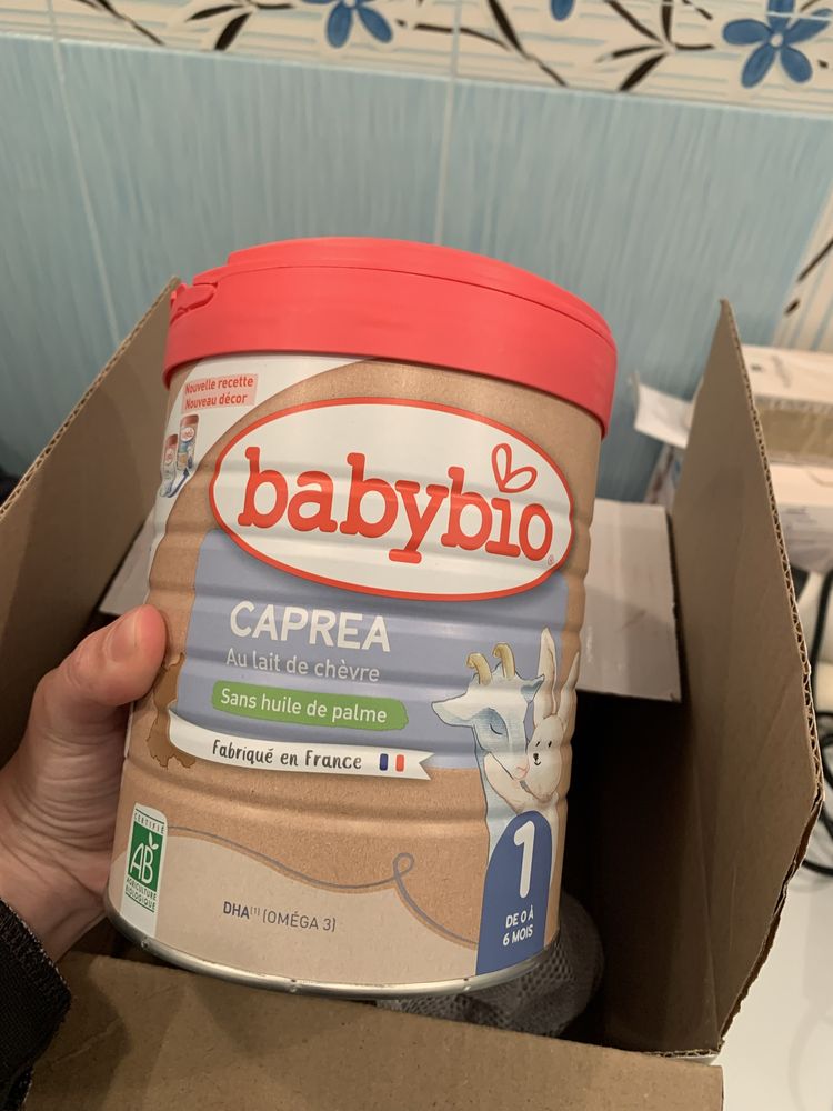 Адаптирано мляко Babybio Caprea 1