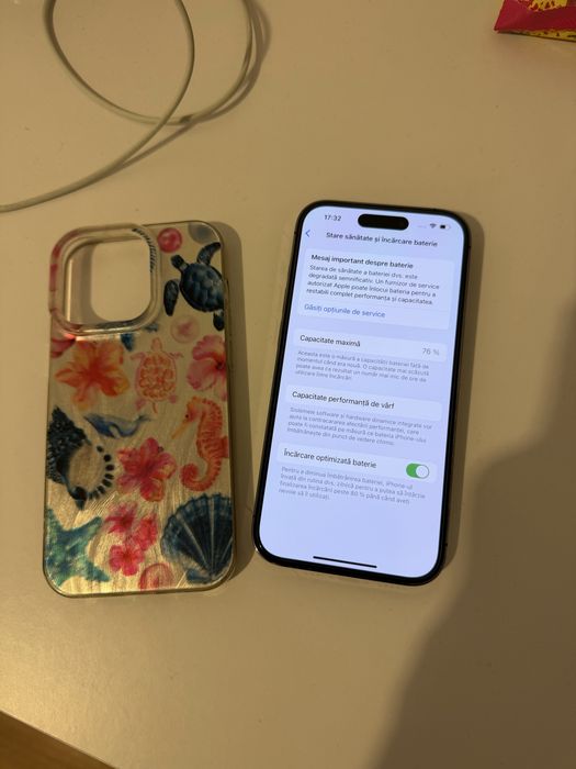 Iphone 14 Pro Purple 256 gb neverlocked fullbox NU FAC SCHIMB