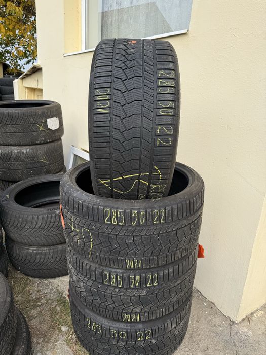 285/30/22” Set 4 buc CONTINENTAL dot 2021.anv M+S Iarnă.IMPECABILE.