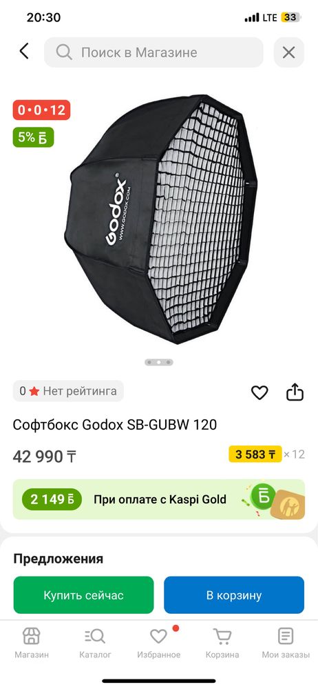 Постоянный свет Godox SL 60W