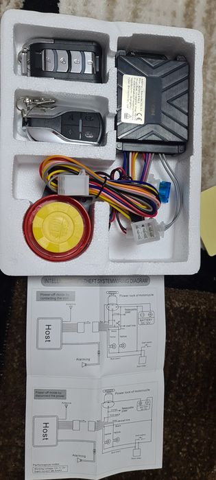 Alarmă scuter, motocicletă.